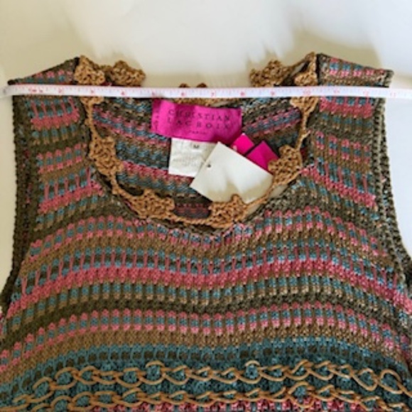 NWT Authentic original designer Christian Lacroix knit set - Picture 7 of 15